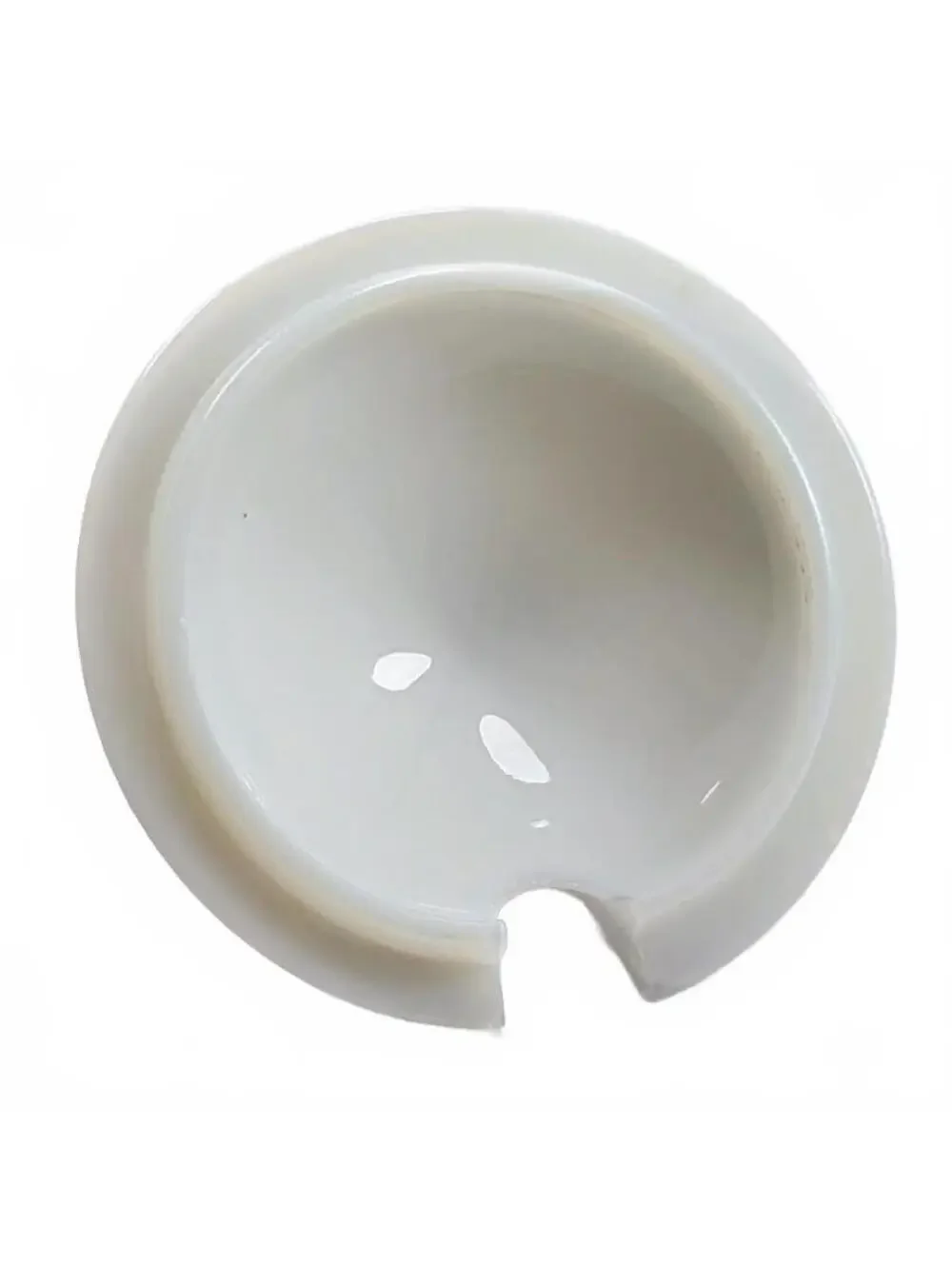 Westmoreland Milk Glass Jam/Marmalade Jar w/Spoon
